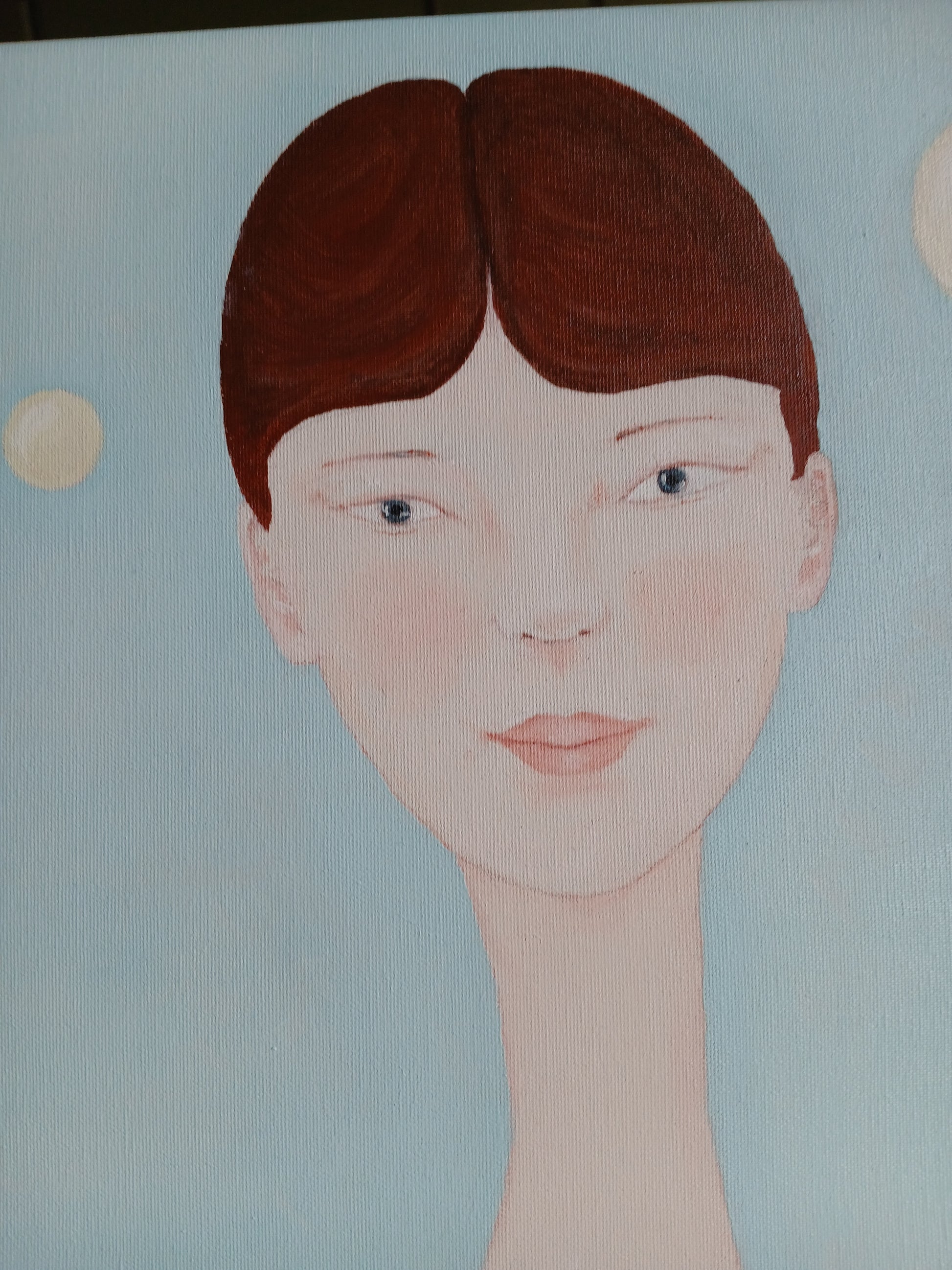 Two female beings in the countryside