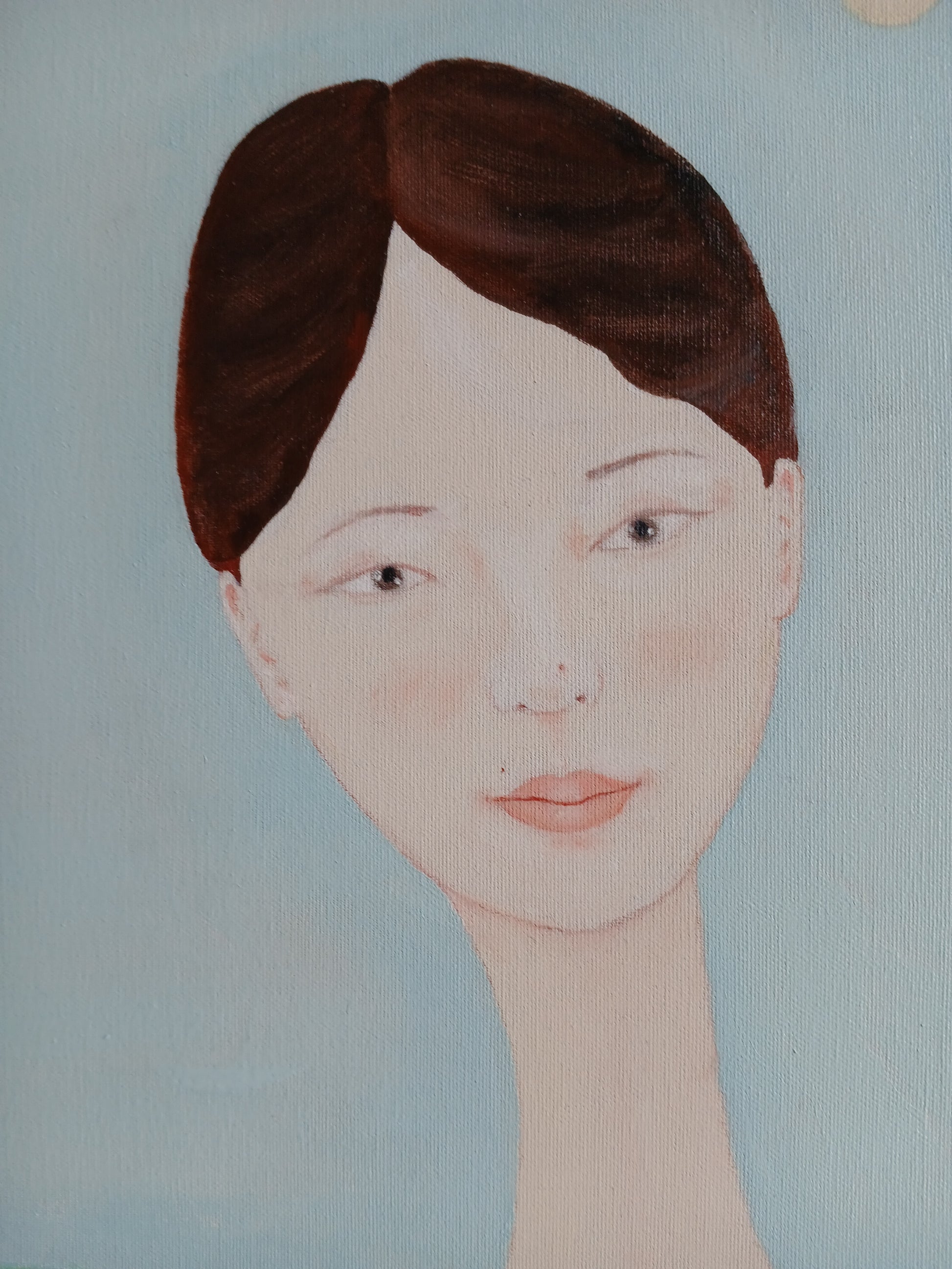 Two female beings in the countryside